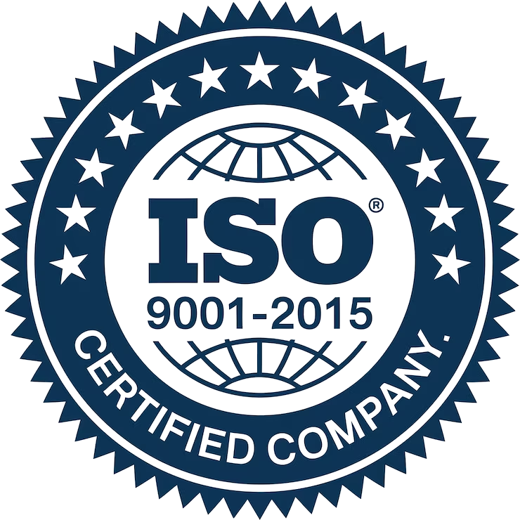 ISO 9001:2015 certified